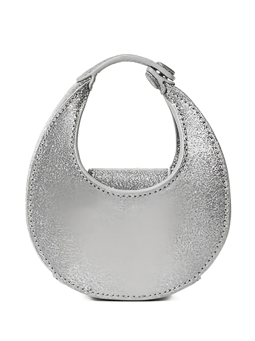 STAUD curved-shape tote bag - Grijs