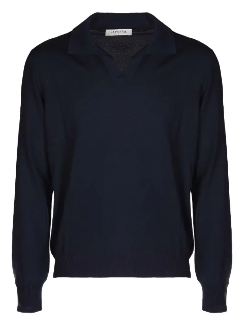 Fileria collar-polo sweater
