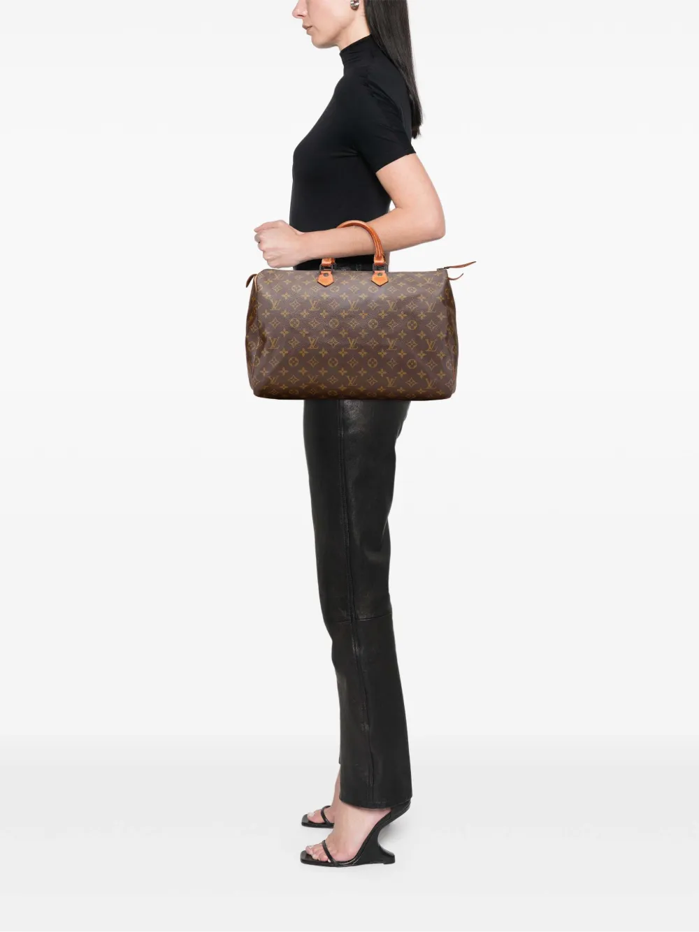 Louis Vuitton Pre-Owned 2000-2010 Monogram Speedy 40 boston bag | Pre-Owned | Image 2