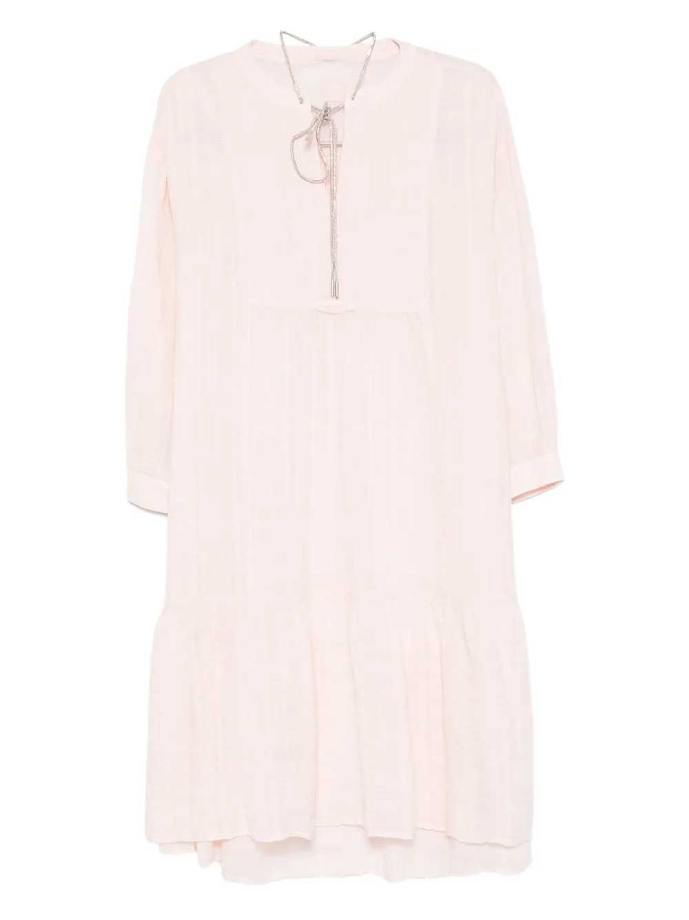 120% Lino linen-blend dress | Pink | Image 1