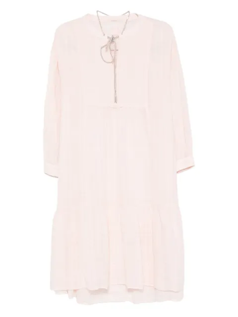 120% Lino linen-blend dress