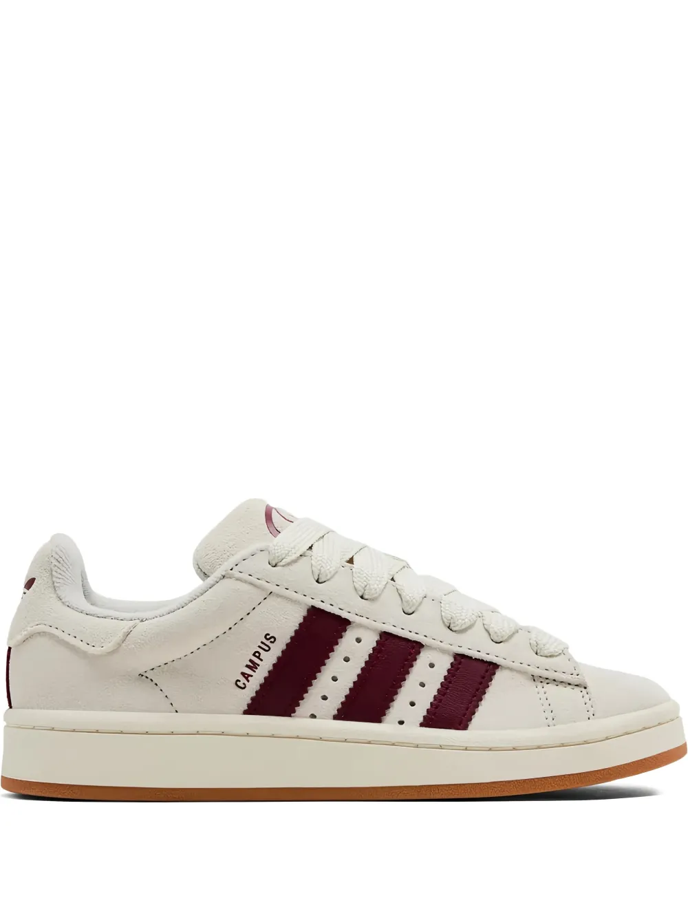 Adidas Campus 00s "Orbit Grey Collegiate Burgundy" sneakers White