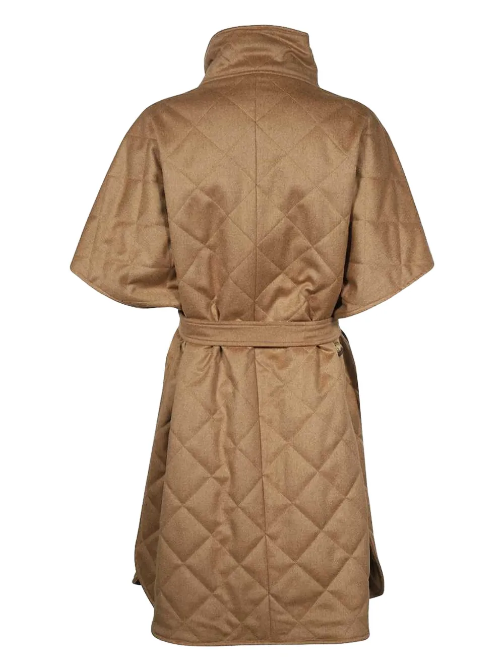 Max Mara short-sleeve quilted coat Bruin