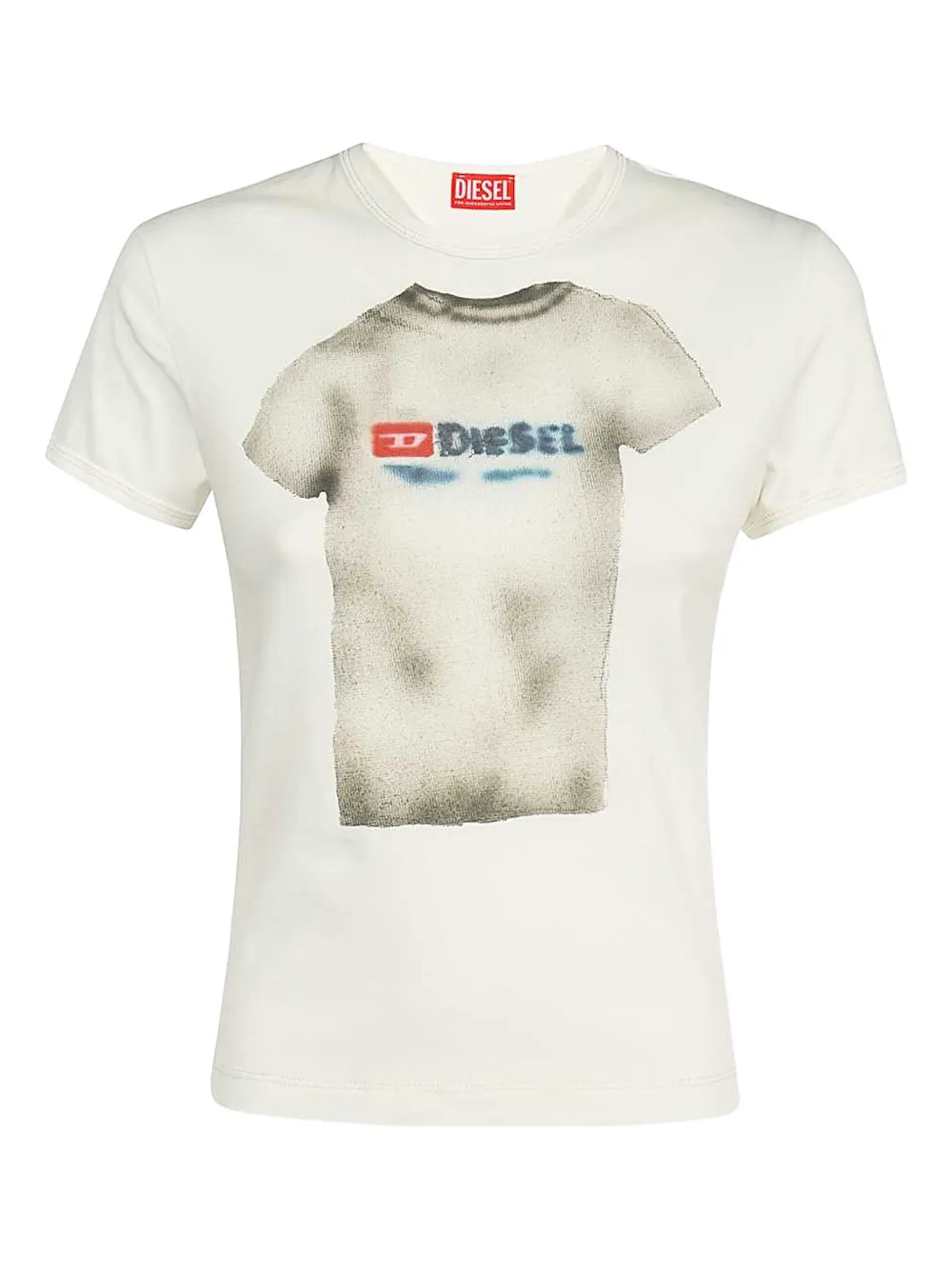 front-print T-shirt