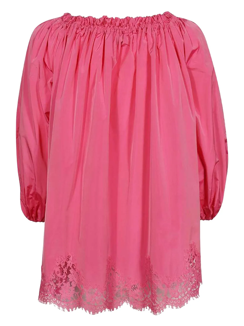 Ermanno Scervino lace-trimmed blouse - Roze