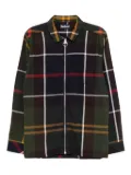 Barbour plaid cotton shirt jacket - Green