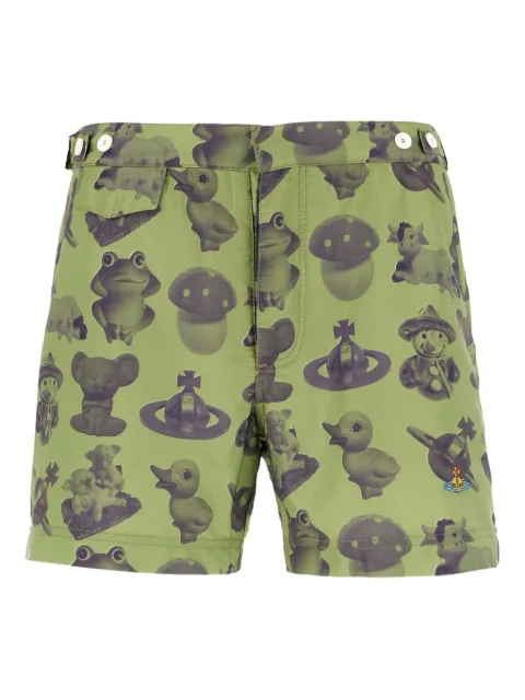 Vivienne Westwood print swim shorts