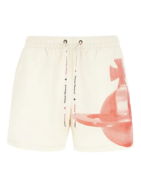 Vivienne Westwood Orb-print drawstring swim shorts