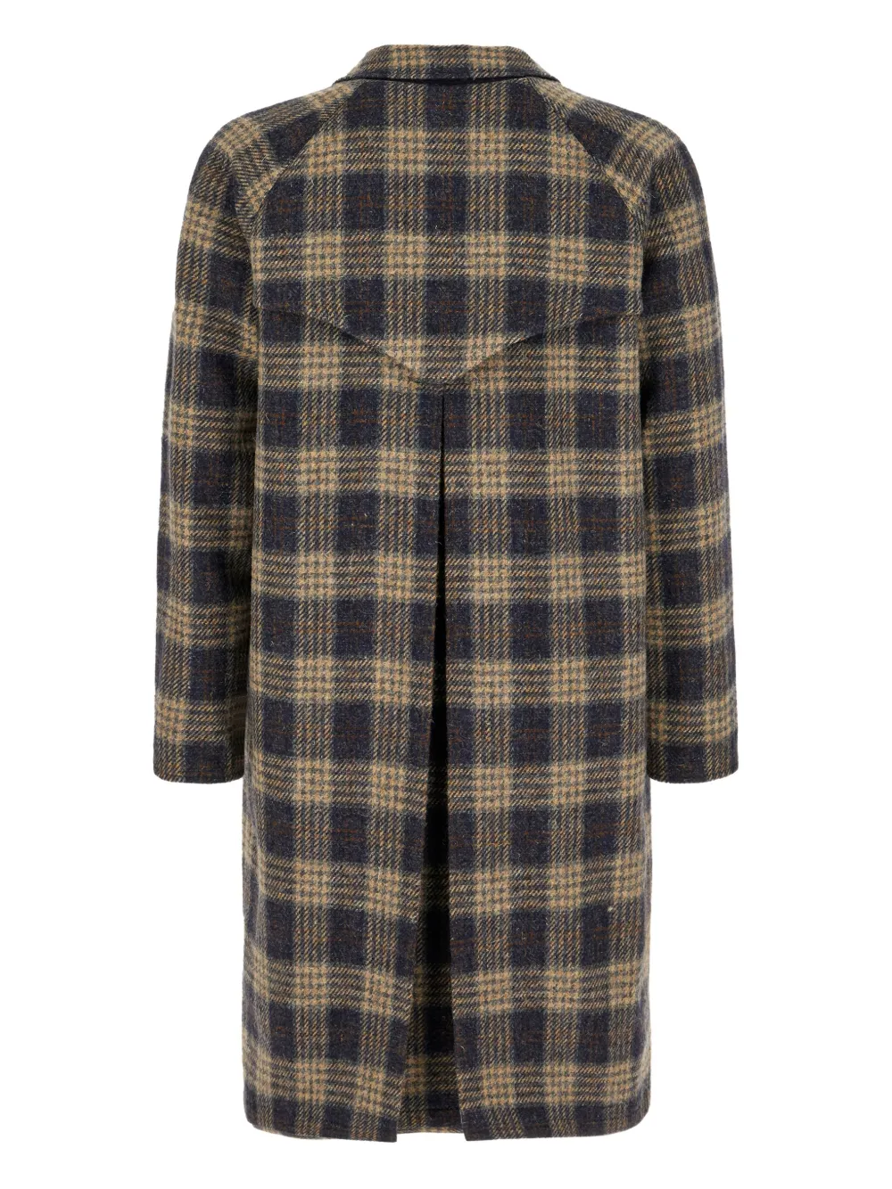 Kired checked wool reversible coat | Single Breasted Coats | Image 2