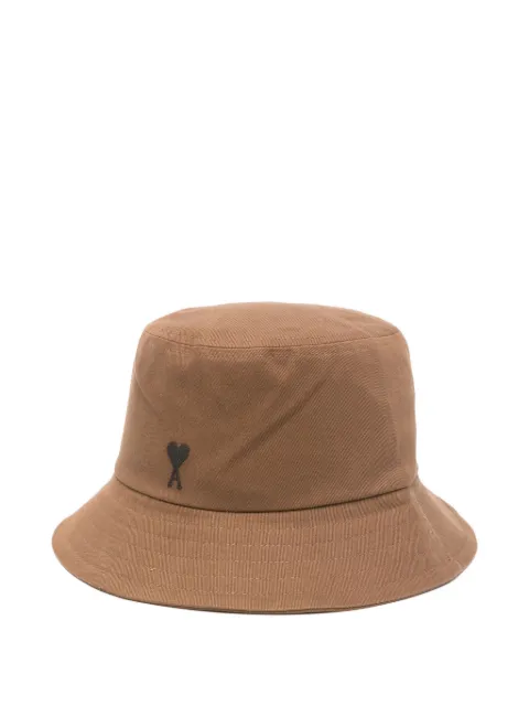 AMI Paris heart-logo bucket hat