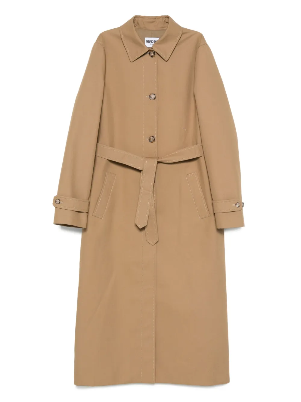 button-fastening coat