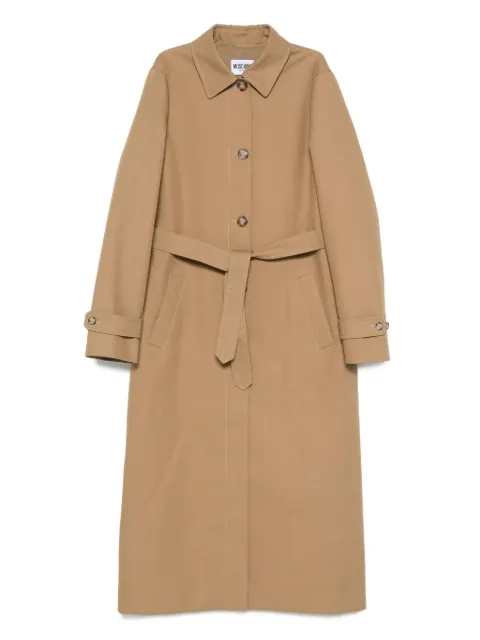 MOSCHINO JEANS button-fastening coat