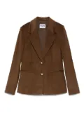 MOSCHINO JEANS corduroy blazer - Brown