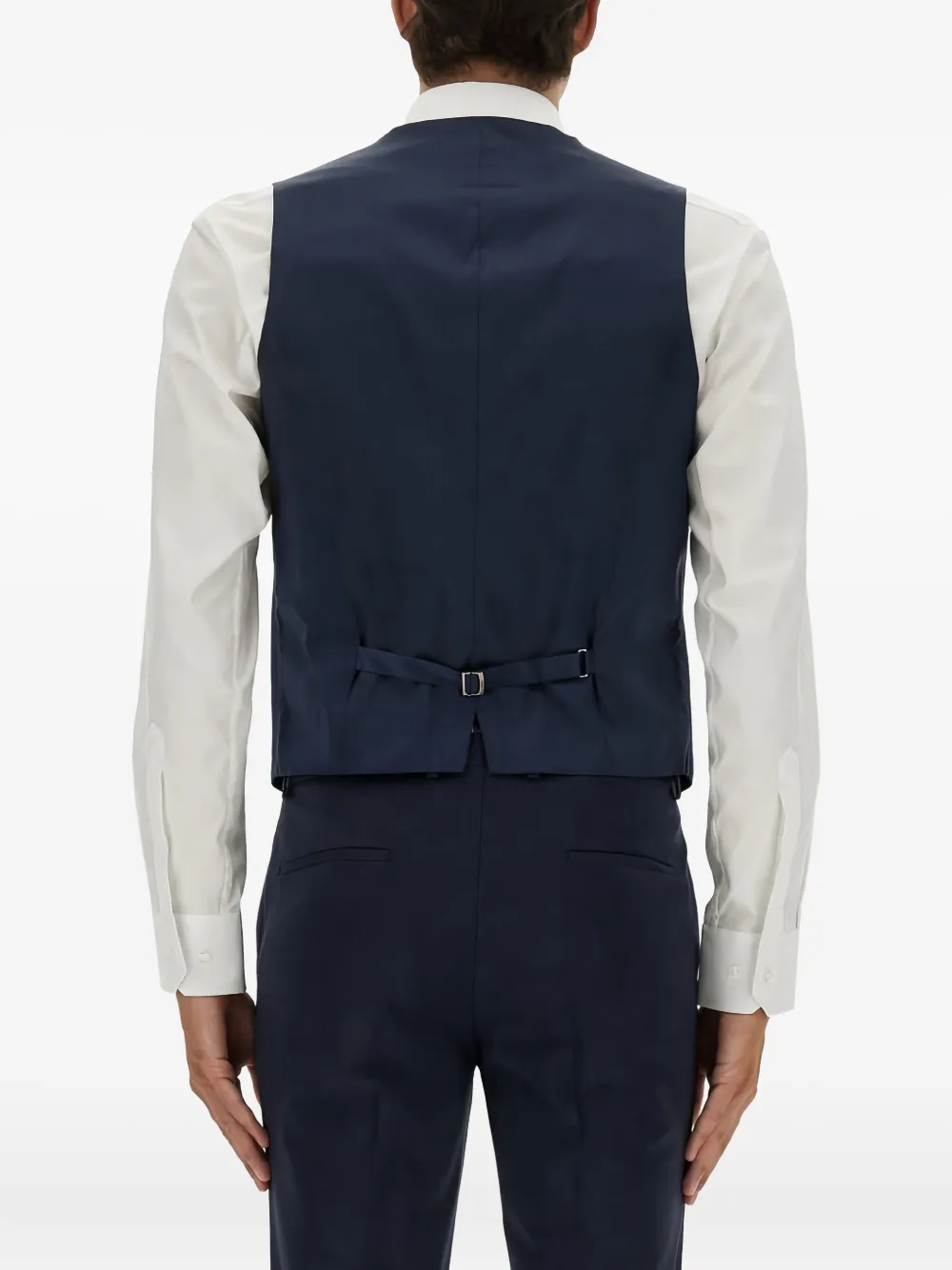 HUGO Gilet met knopen Blauw
