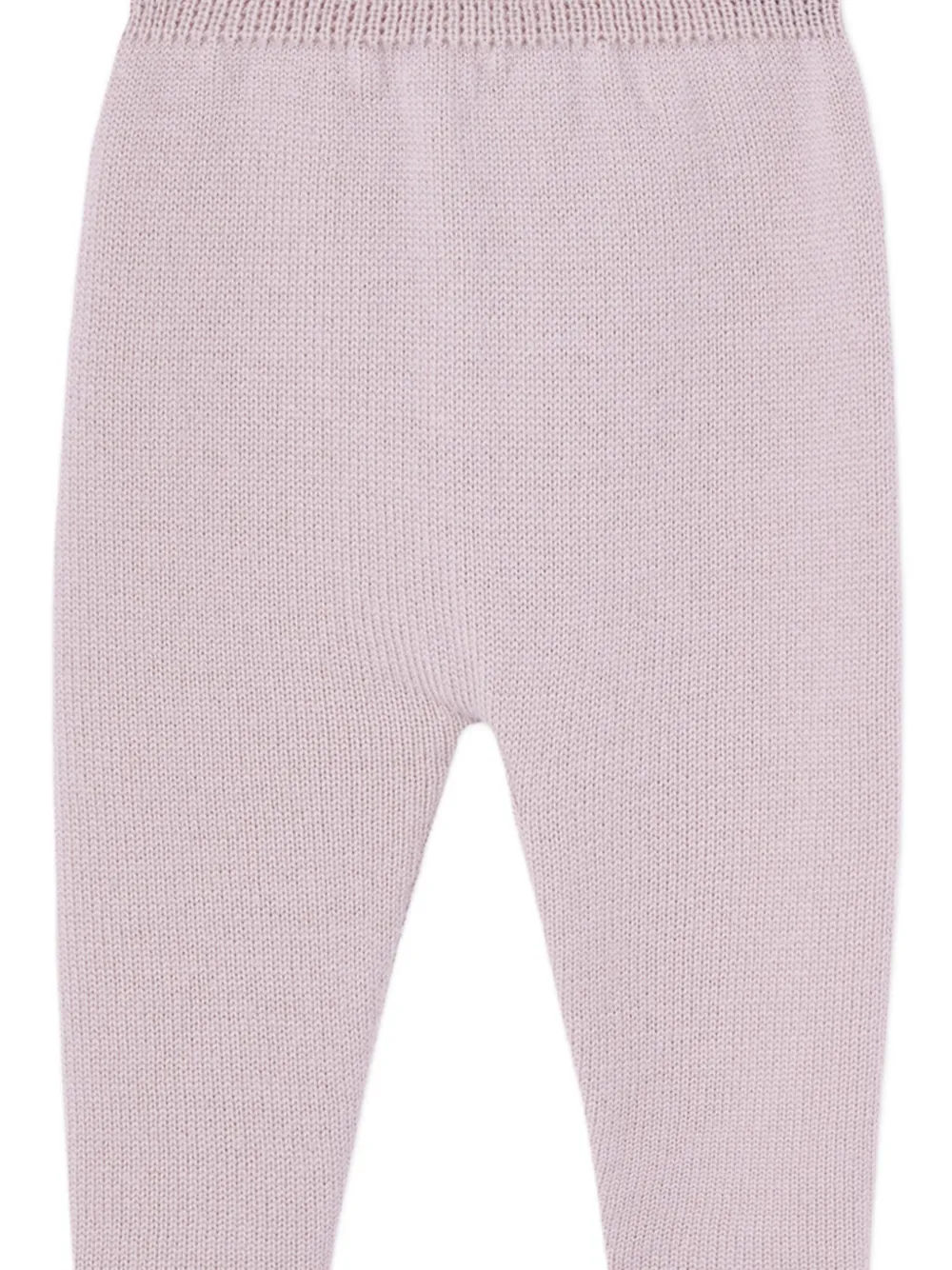 Paz Rodriguez Knitted Trouser Set In Pink