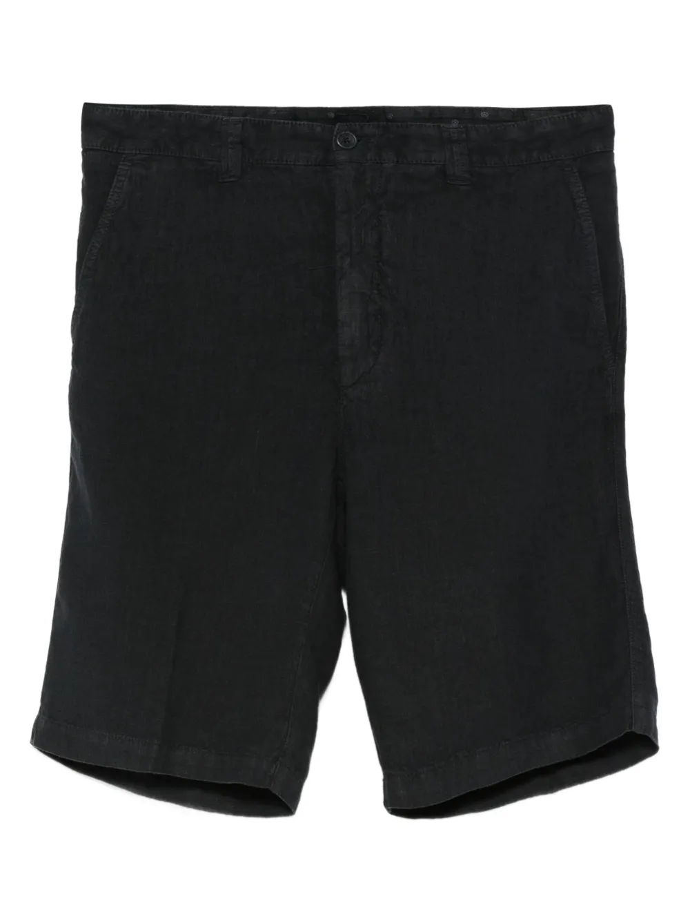120% Lino flat-front linen shorts - ブルー 120% Lino flat-front linen shorts - ブルー