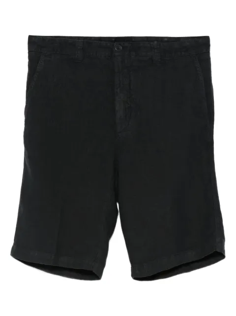 120% Lino flat-front linen shorts