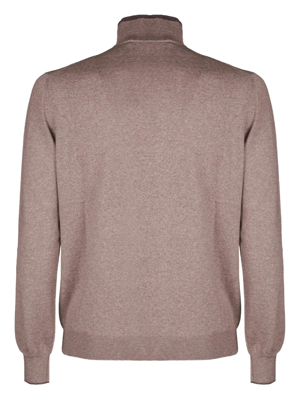 Fileria Zip-up Cardigan In Brown