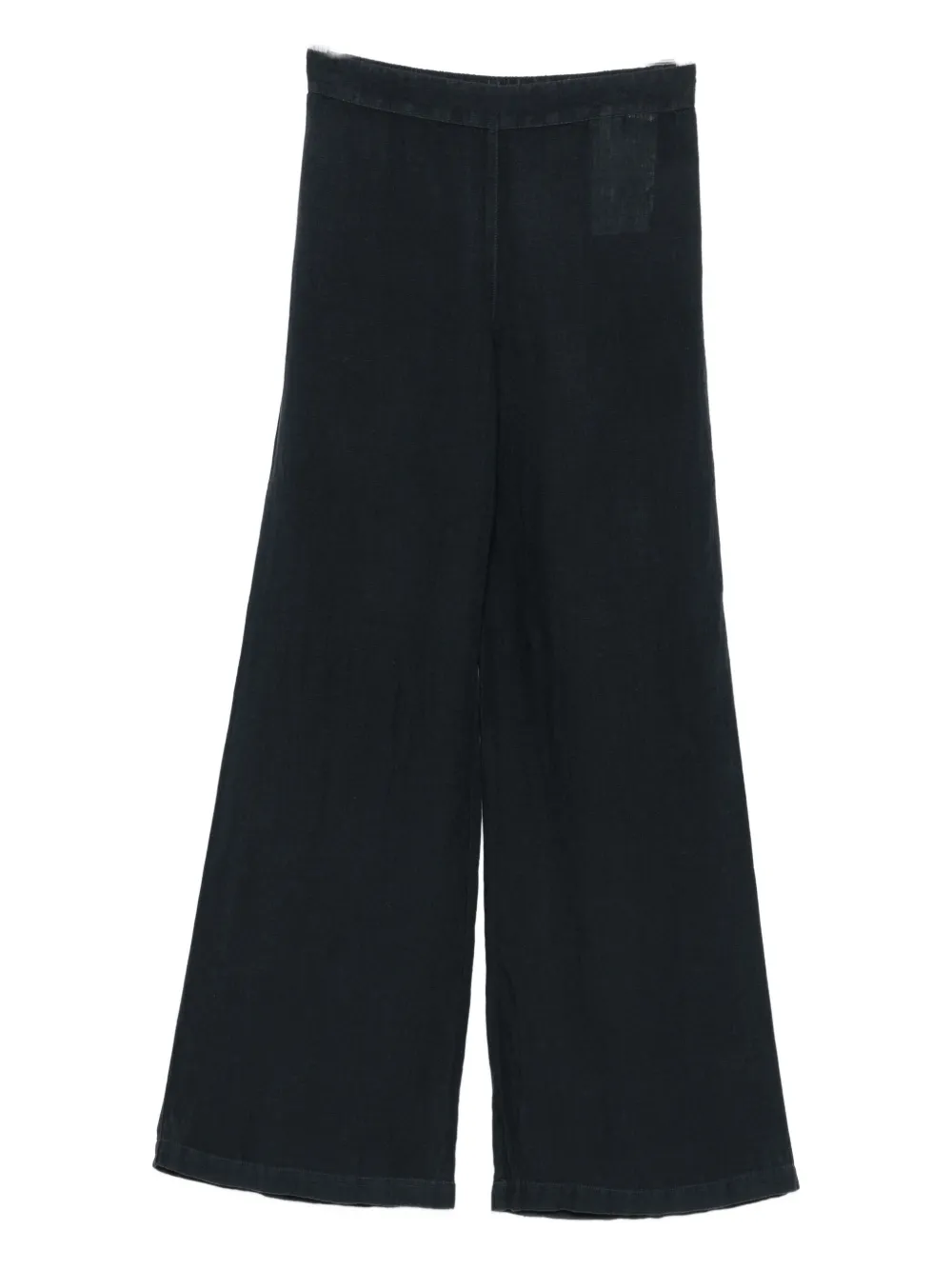 120% Lino wide-leg linen trousers - ブルー 120% Lino wide-leg linen trousers - ブルー