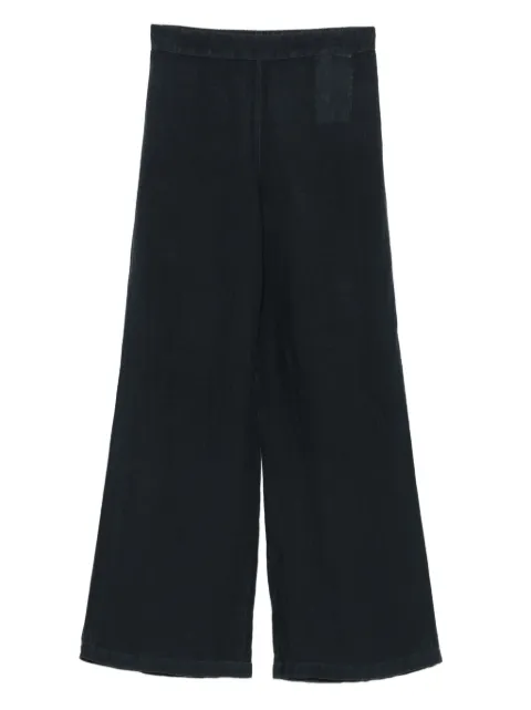 120% Lino wide-leg linen trousers