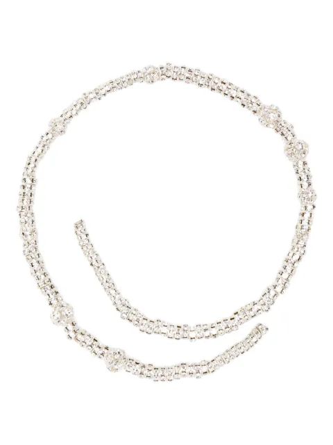 Magda Butrym crystal-embellished coil necklace