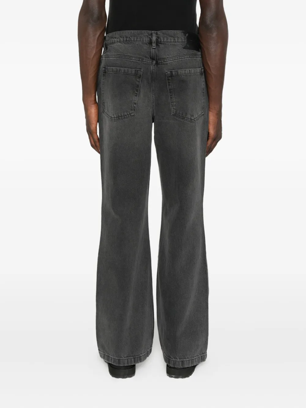 Daily Paper logo-patch jeans Grijs