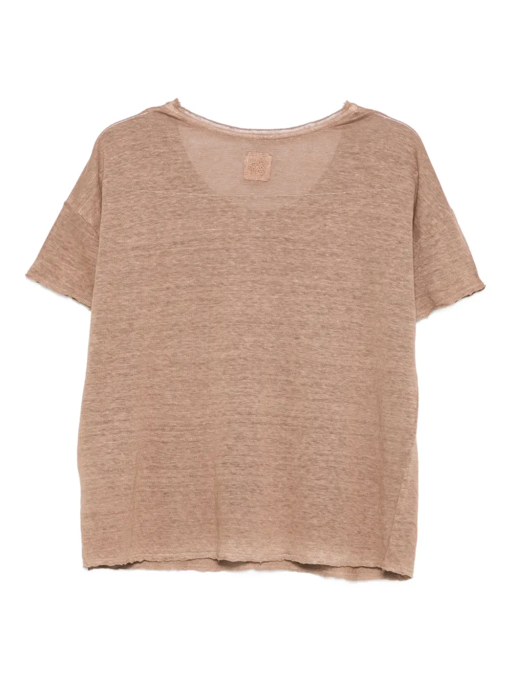 120% Lino raw-edge linen T-shirt | T-Shirts & Jersey Shirts | Image 2