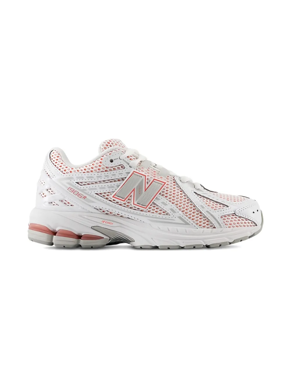 New Balance Kids 1906R "White Sun Fade Red" sneakers