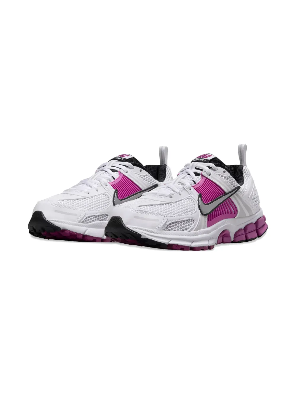 Nike Kids Zoom Vomero 5 "Hot Fuchsia" sneakers White