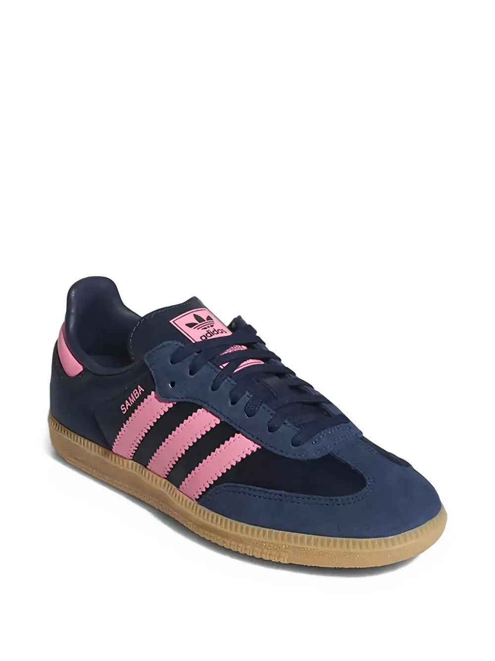 Adidas Samba Night Indigo/Mauve Satin sneakers - Zwart