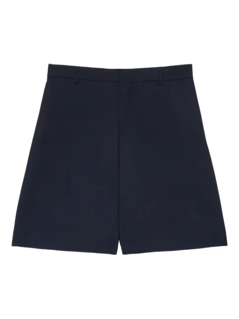 MSGM embroidered tailored shorts