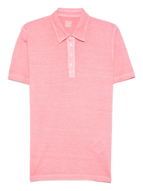 120% Lino short-sleeved polo shirt