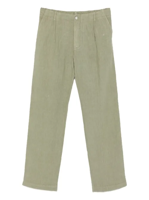 Pantalon à poches plissées - 120% Lino - Modalova
