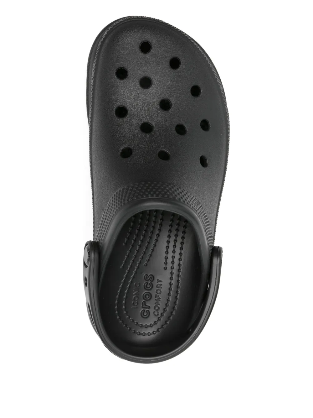 Crocs Bae platform clogs Black
