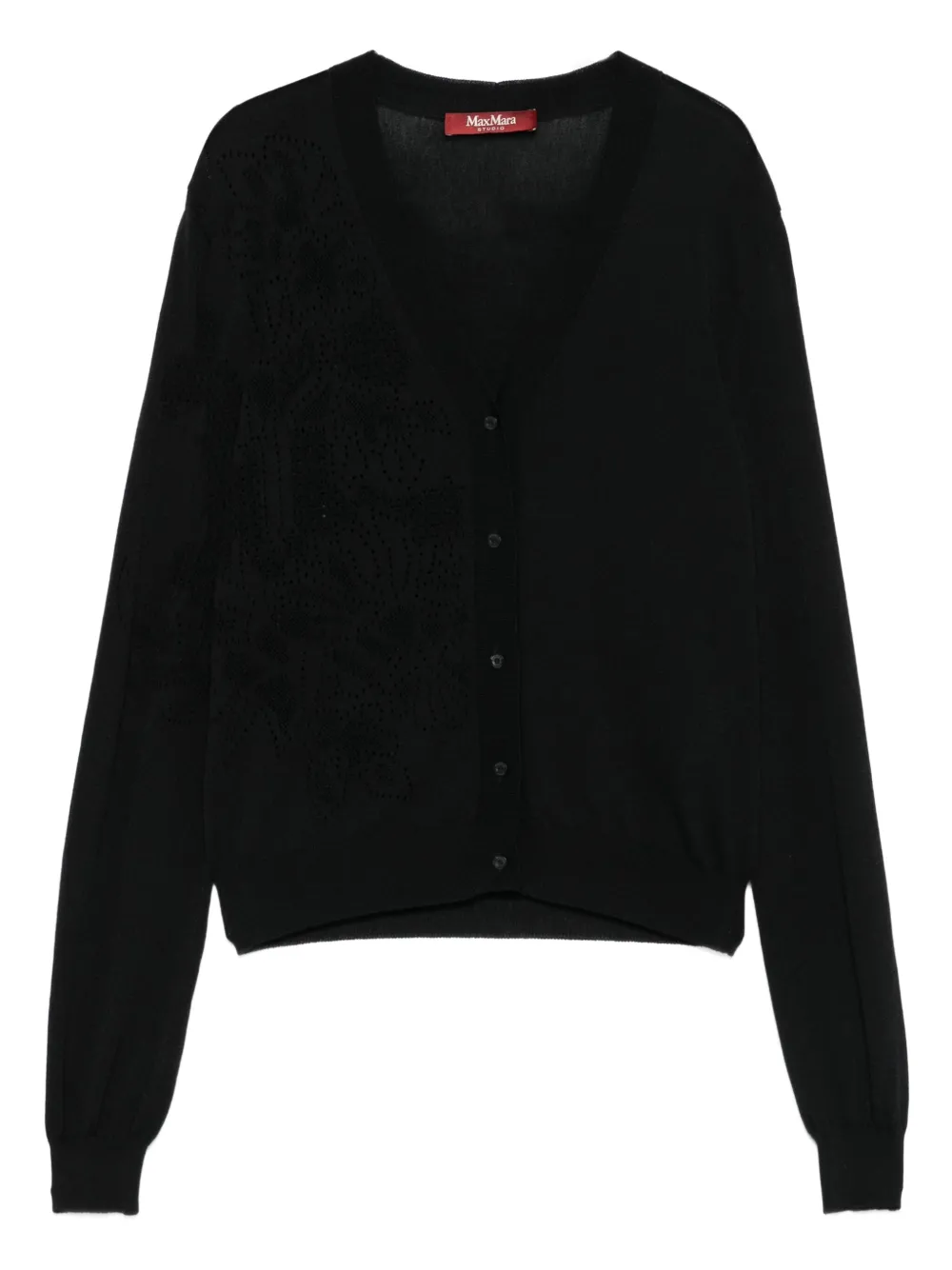 Max Mara buttoned cardigan | Black | Image 1