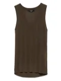Weekend Max Mara ribbed sleeveless top - Green