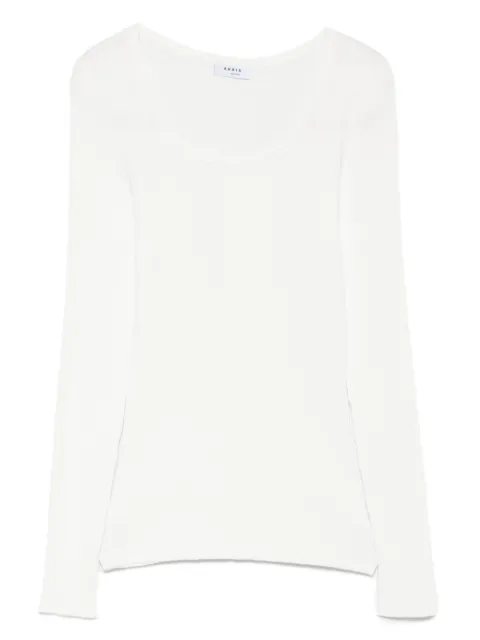 Akris Punto ribbed v-neck sweat