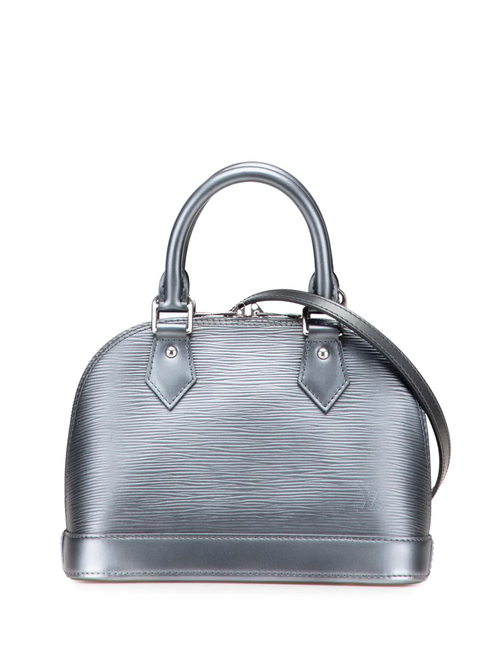Louis Vuitton Pre-Owned 2015 Epi Alma BB satchel - シルバートーン Louis Vuitton Pre-Owned 2015 Epi Alma BB satchel - シルバートーン
