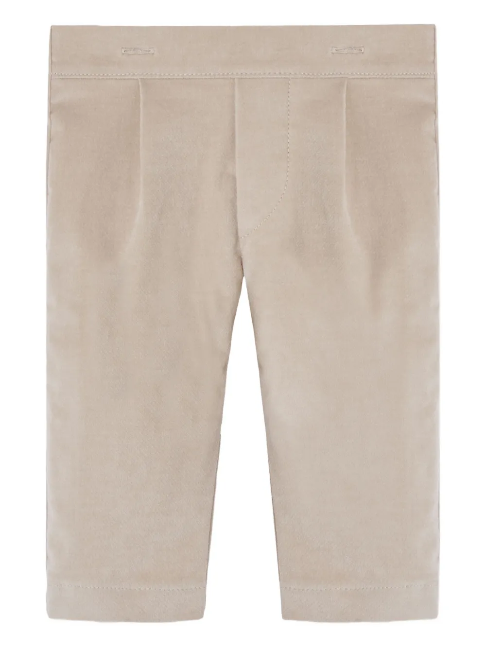 Paz Rodriguez Geplooide broek verfraaid met strik Beige