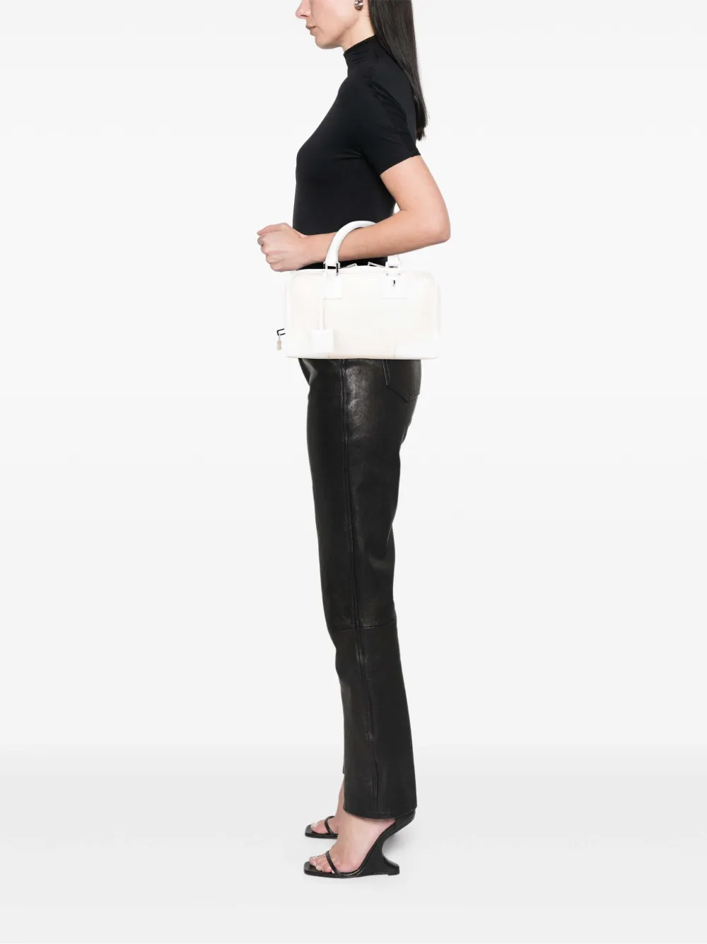 Loewe Pre-Owned 2003 Perforated Leather Amazona 28 handbag | Pre-Owned | Image 2