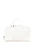 Loewe Pre-Owned 2003 Perforated Leather Amazona 28 handbag - White