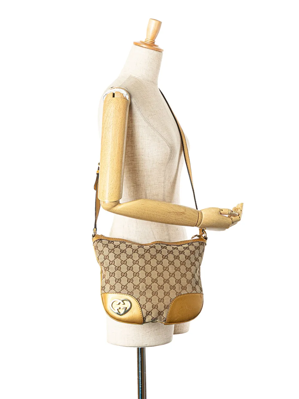Gucci Pre-Owned 2000-2015 Small GG Canvas Lovely Heart crossbody bag | Pre-Owned | Image 2