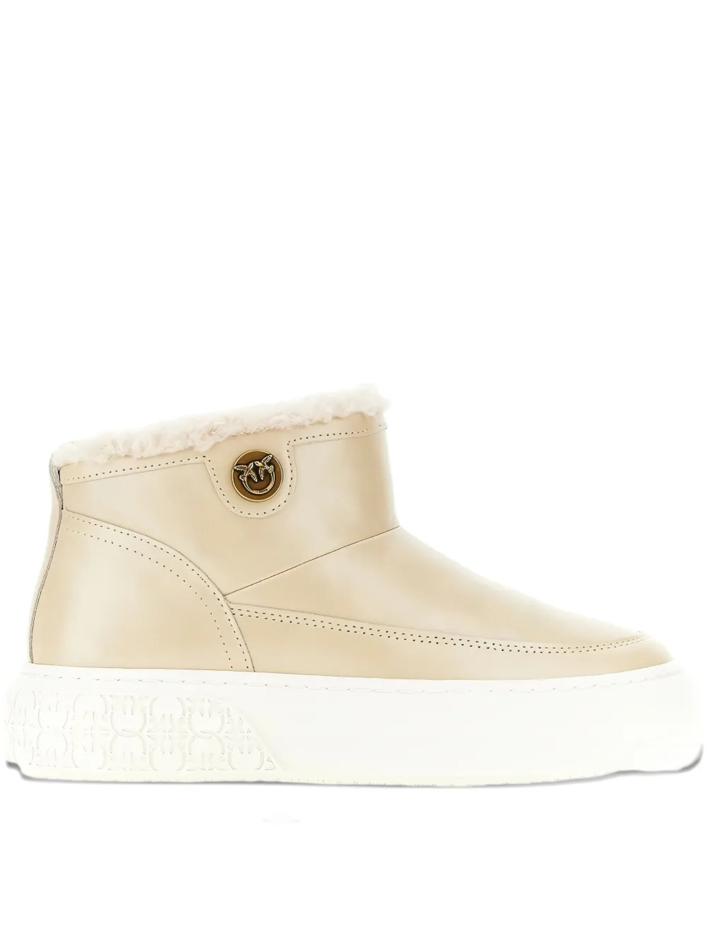 PINKO Yoko 22 platform boots - Toni neutri