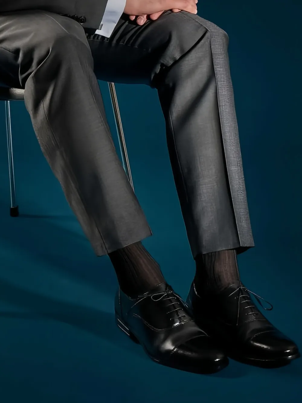 Pantherella chaussettes Baffin à design nervuré | Image 2