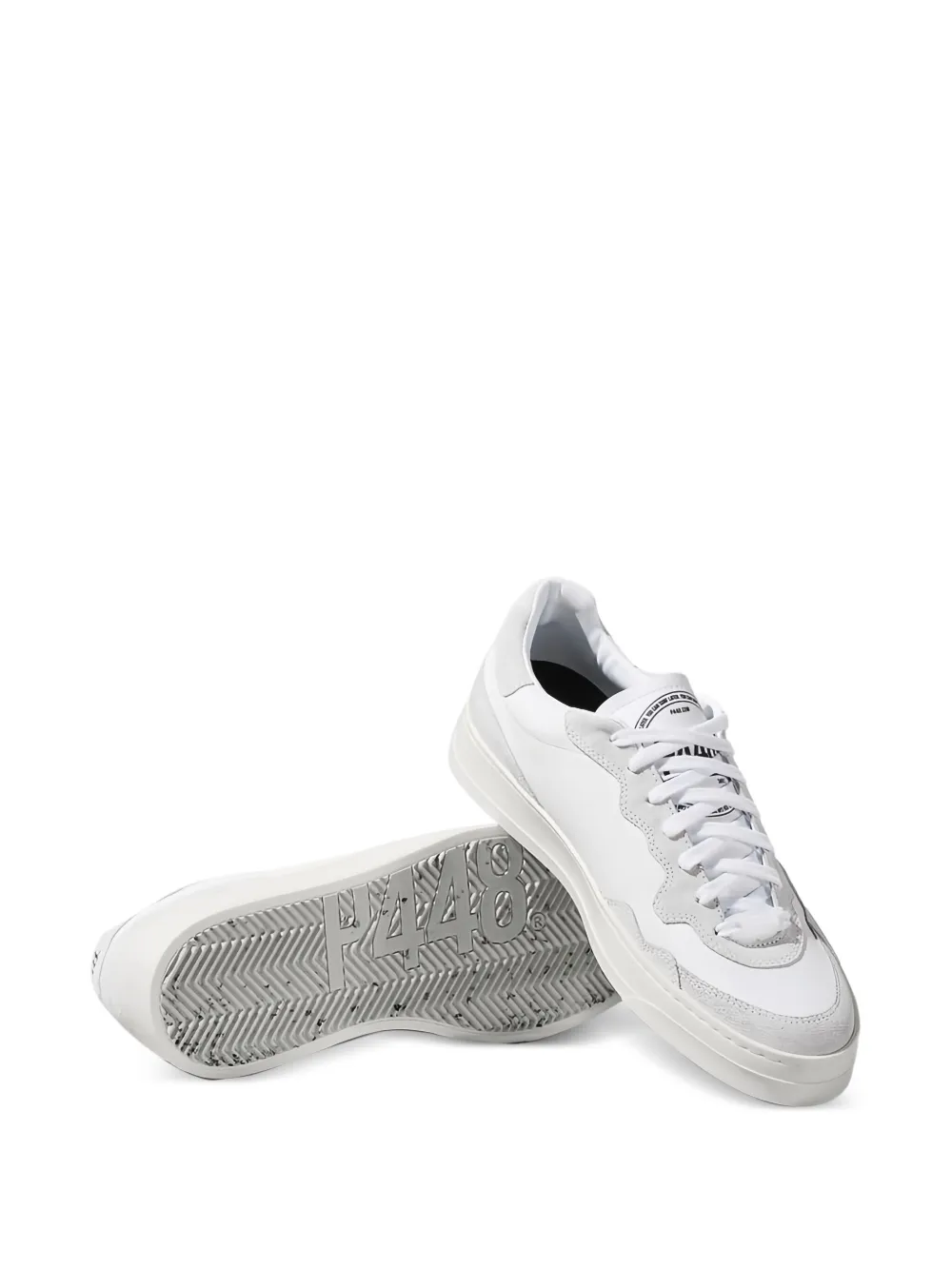 P448 Balo sneakers met geperforeerd detail Wit
