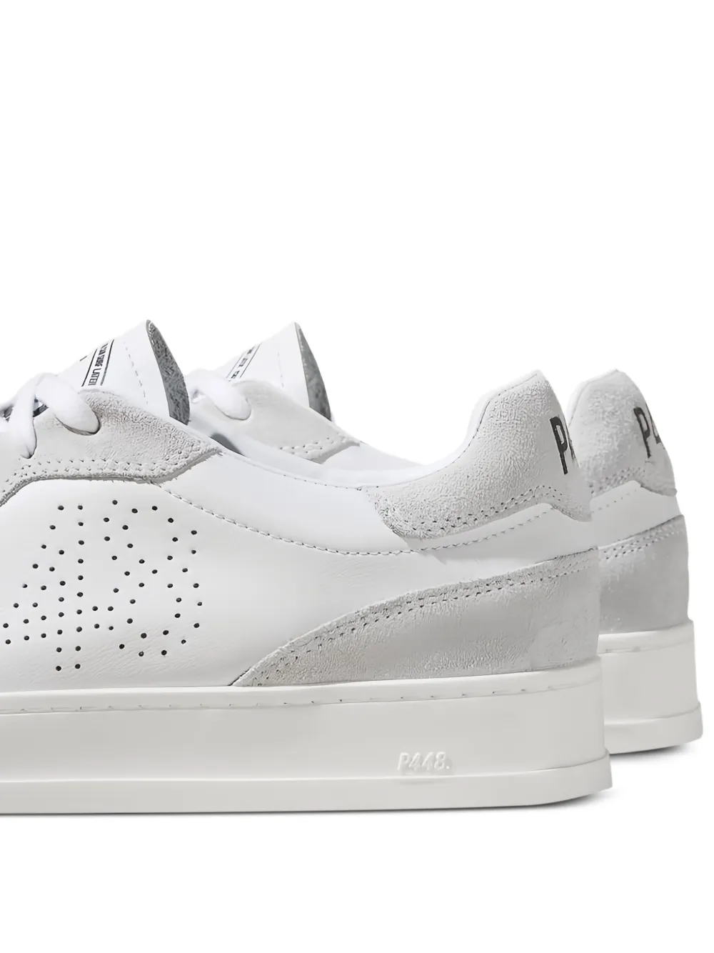 P448 Balo sneakers met geperforeerd detail Wit