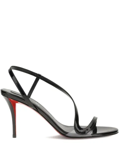 Christian Louboutin 80mm  Rosa Z slingback leather sandals