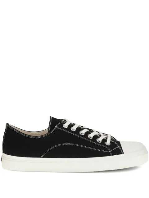 Moschino lace-up canvas sneakers