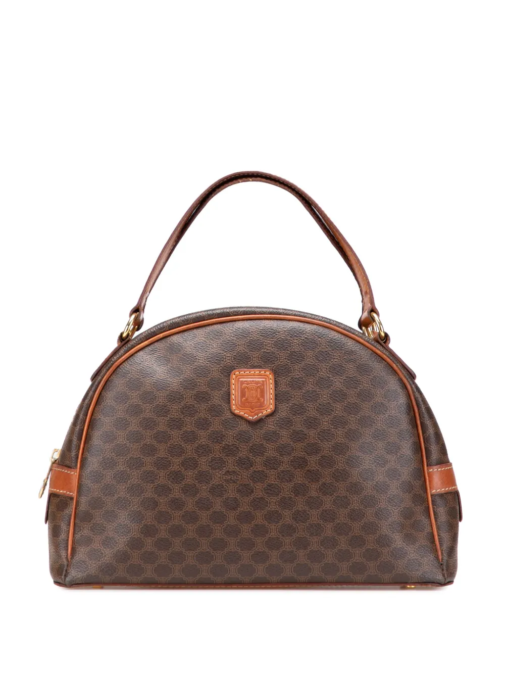 Céline Pre-Owned 1994 Macadam Coated Canvas handbag - ブラウン Céline Pre-Owned 1994 Macadam Coated Canvas handbag - ブラウン