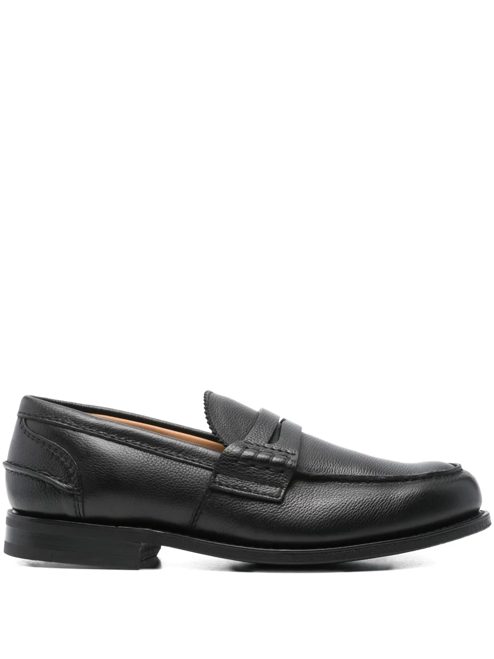 Church's leather loafers Black